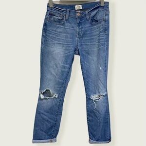 J Crew Slim Broken In Boyfriend Jeans 26.